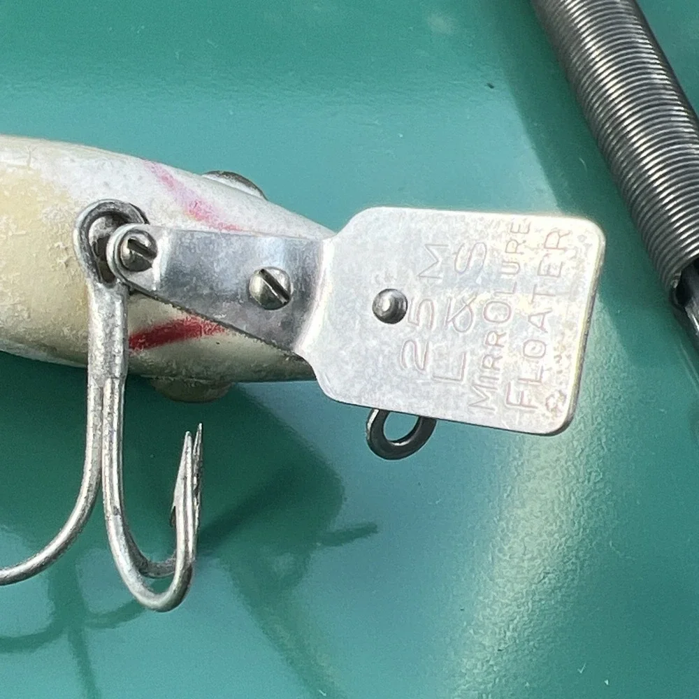 Vintage MirrOlure 25M L&S Floater Jointed Fishing Lure USA